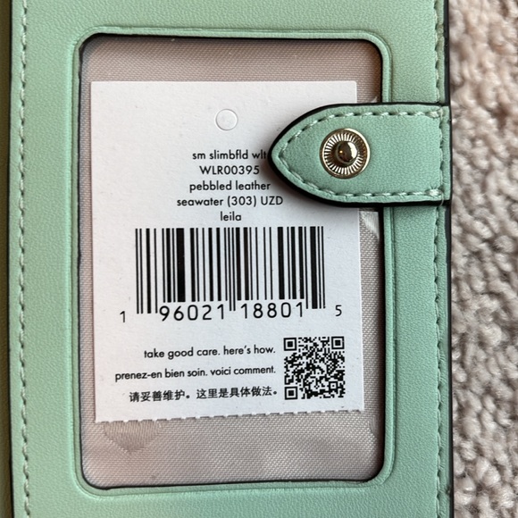 Kate Spade Slim Bifold Wallet - Picture 3 of 4